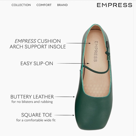 EMPRESS Australia Metallic Silver Square Tie Mary Jane Size EU 39 / 8 US NEW - Picture 12 of 12